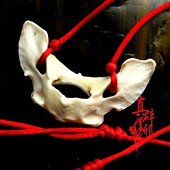 本命年 狗胫骨吊坠狗锁骨喉骨宝宝儿童