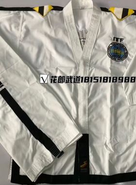 花郎武道 ITF国际比赛服人气推荐SASUNG师圣4-6段师范服肩章另拍