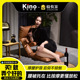 小资钟情款 Kino头层真牛皮轻奢折叠懒人沙发榻榻米靠椅 护腰保健