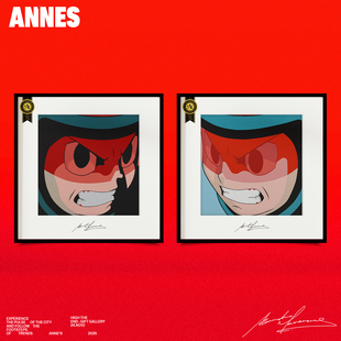 AOKIZY装饰画韩国艺术家挂画二次元安尼画廊潮流摆件日本动漫