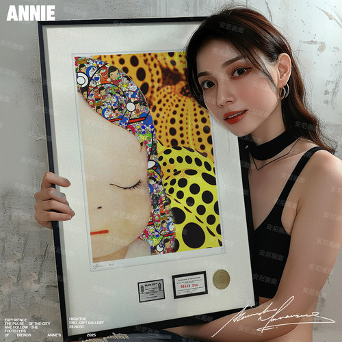 餐厅轻奢高级感挂画安尼画廊奈