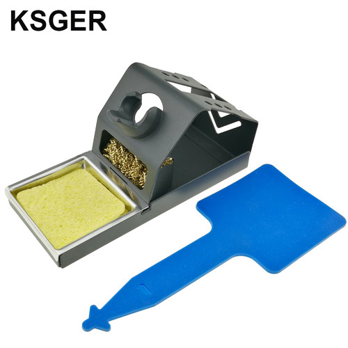 KSGER T12电烙铁9501金属烙铁架907多功能烙铁座936电烙铁托架