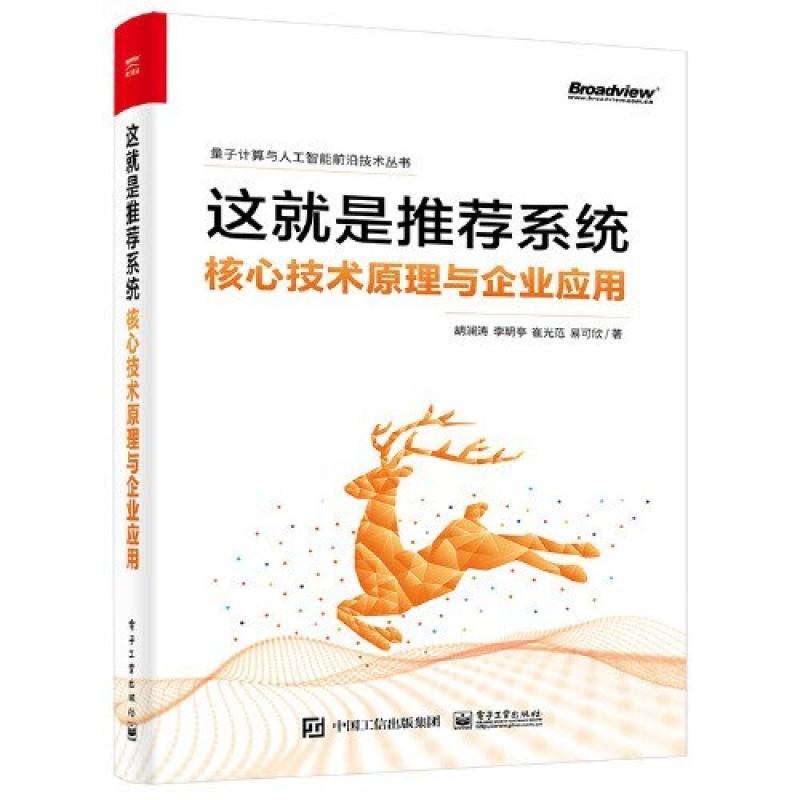 二手这就是推荐系统:核心技术原理与企业应用 胡澜涛 电子工业出