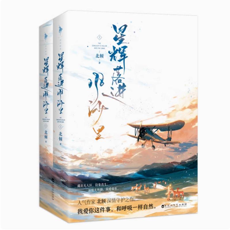 二手星辉落进风沙里(上下册) 北倾 百花洲文艺出版社