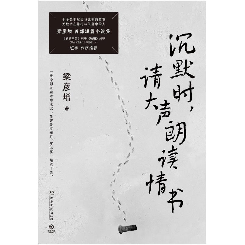 二手沉默时,请大声朗读情书 梁彦增 湖南文艺出版社