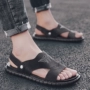 Dép nam Dép nam mùa hè ngoài trời 2019 Dép da mới Mang dép đi biển Dép không trơn - Giày thể thao / sandles dép quai hậu gucci