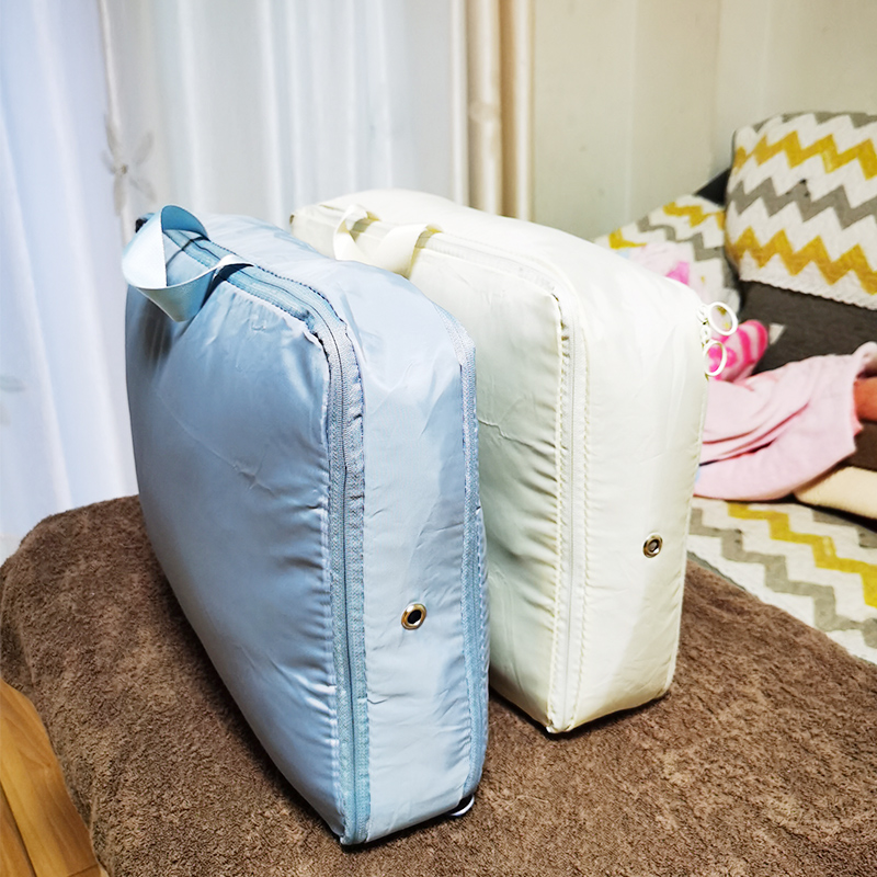 羽绒服收纳袋手提家用挤压双拉链