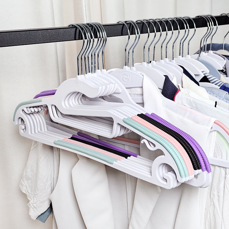 加厚加粗衣架家用无痕防滑防肩角