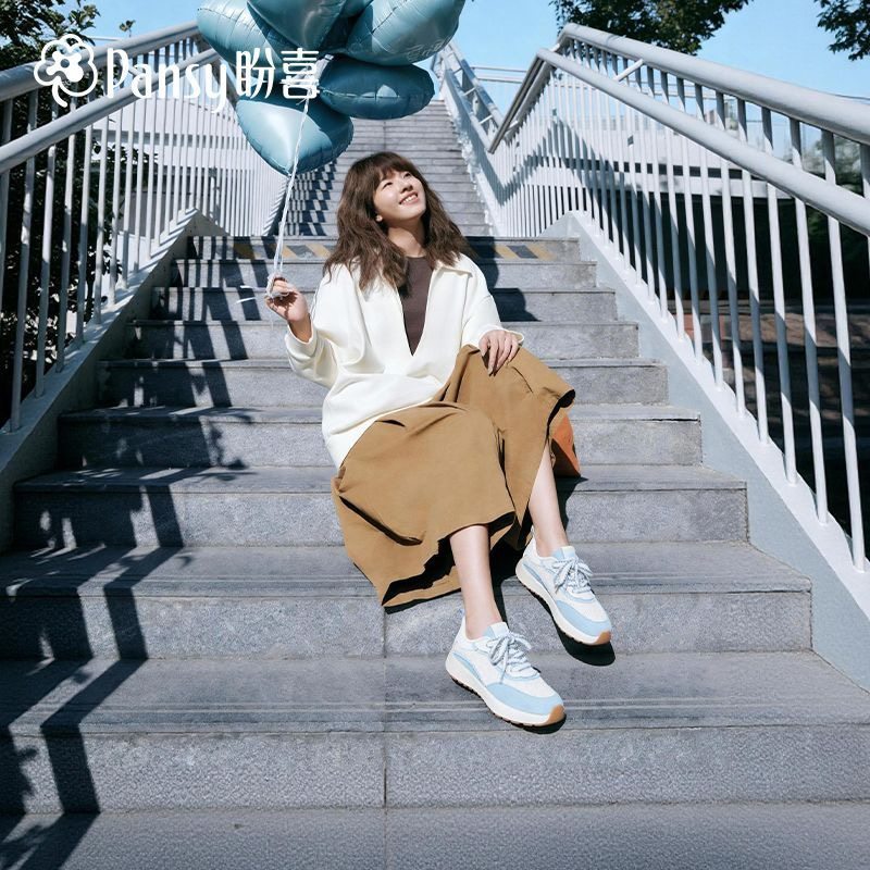 Pansy盼喜日本女鞋轻便舒适透气百搭休闲运动鞋2026年春款4307,女鞋,时尚休闲鞋,淘宝优惠券,粉丝福利购,淘宝优惠卷