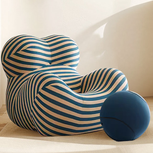 妈妈的怀抱沙发小户型可拆洗客厅阳台卧室正品新款单人布艺休闲椅