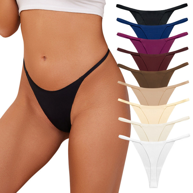 欧美性感t型内裤女细带薄款无痕隐形冰丝低腰透气运动女士三角裤,女士内衣/男士内衣/家居服,男三角内裤,淘宝优惠券,粉丝福利购,淘宝优惠卷