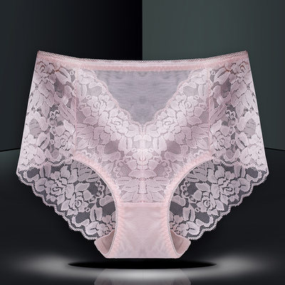 Belly-in hip-lifting breathable lace sexy ladies underwear