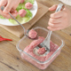 不锈钢肉丸子制作器肉丸家用肉圆挖勺器做挤丸子神器压勺子猪鱼丸