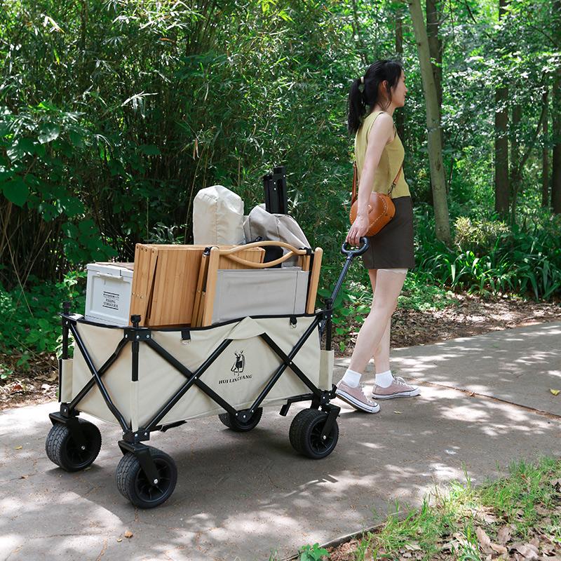 聚拢款露营推车户外营地拖车超大可折叠手推野餐野营手拉车小拉车,户外/登山/野营/旅行用品,户外营地车,淘宝优惠券,粉丝福利购,淘宝优惠卷
