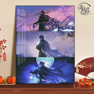 菲林斯分镜十字绣2026新款高颜值原神人物线绣客厅卧室手工绣diy