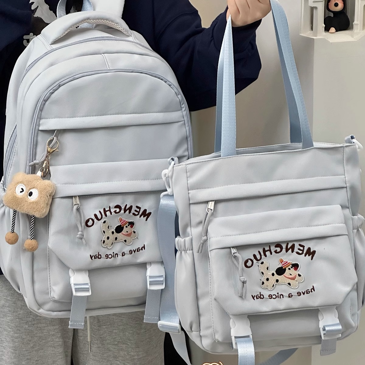 品质很顶！介卡通书包尊嘟敲百搭