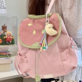 日系ins可爱少女双肩包 高颜值旅游轻便防水登山小背包大学生书包