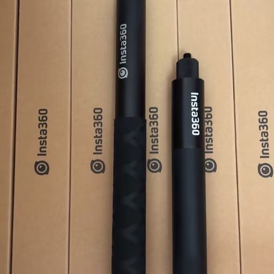 影石Insta360X5/GO3S/X4/X3/ONEX2原装隐形铝合金自拍杆 延长杆