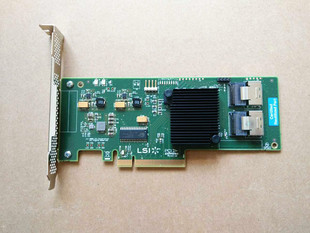 LSI/SAS/SATA-SAS9211-8i（B)工控主板扩展卡 阵列卡测好 议价