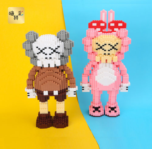钻石串联解压玩具芝麻街拼插新品