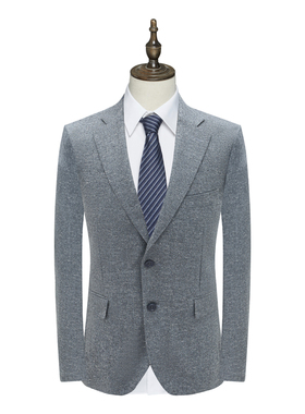 AL220男式春秋厚度单西 商务休闲保暖防风西装外套 时尚都市