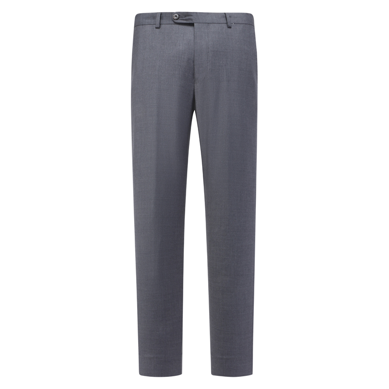 J1714鸟春秋男西裤 羊毛意大利面料中腰修身商务休闲长裤 22F138