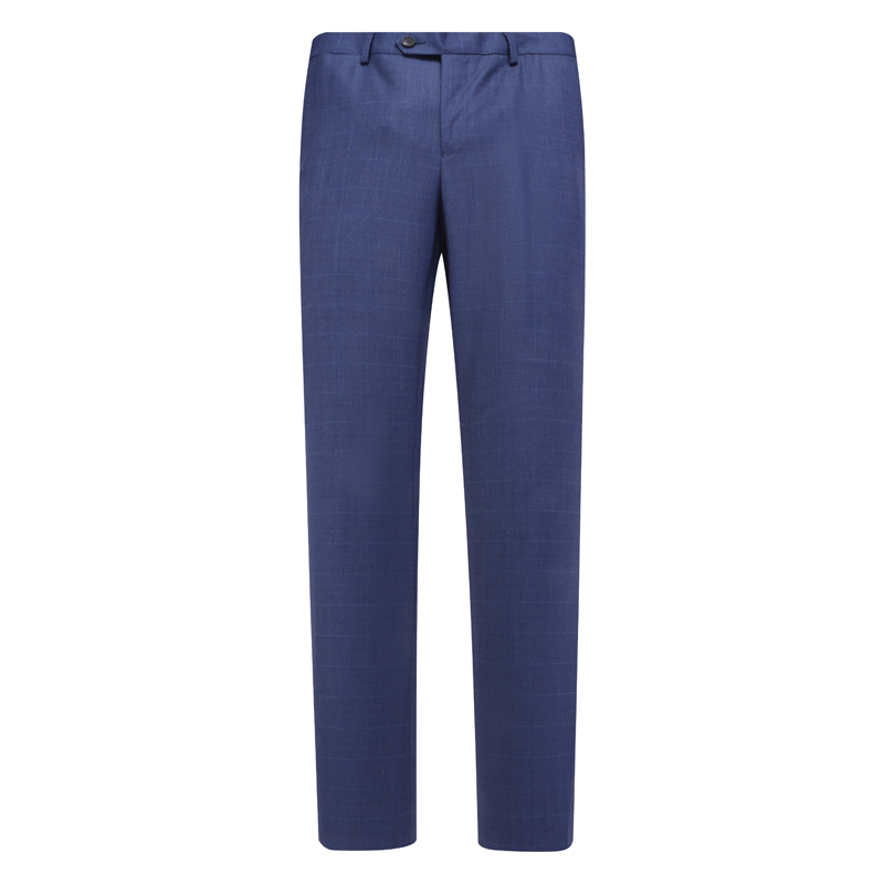 J1690鸟春秋款男式西裤 绵羊毛中腰修身商务休闲长裤 216235