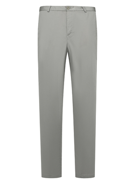 AB1099邦纳春秋厚度男式休闲裤 棉中腰修身商务休闲长裤 灰色