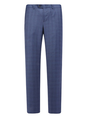 J1616鸟春秋款男式西裤 绵羊毛中腰修身商务休闲长裤 221061