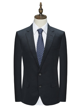 MY326美春秋厚度男式西服 羊绒意大利面料两粒扣商务西装 1200238