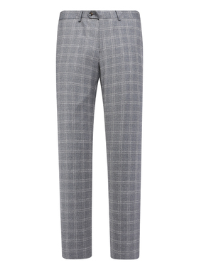 J1692鸟春秋款男式西裤 绵羊毛中腰修身商务休闲长裤 206005