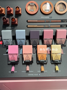 COLOR指甲油SPLIT 韩国3CE三熹玉 NAIL DEW SECOND静谧蓝 SENSUAL