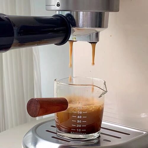 玉晶咖啡小奶盅耐热玻璃