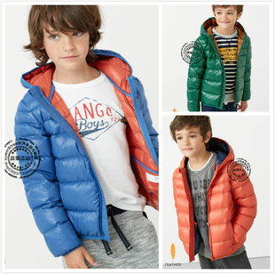 现货】正品西班牙m家童装男女秋冬款轻便羽绒服外套三色