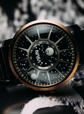 XERIC男表NASA Trappist-1美国宇航局登月太空星图石英表美国直邮