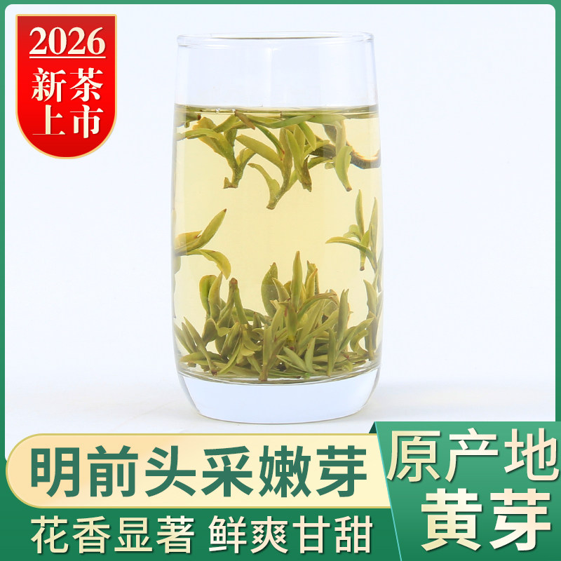 【2026年新茶】明前头采霍山黄芽罐装茗赐缘特级黄茶高山米芽茶叶