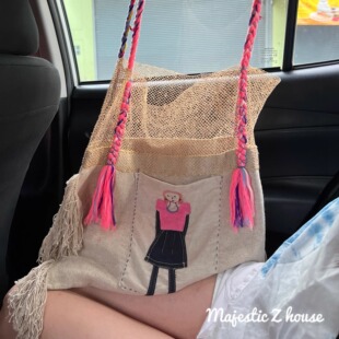 ChiangMai#泰国清迈手工托特包挎包度假可爱高山斜挎包民族风泰北