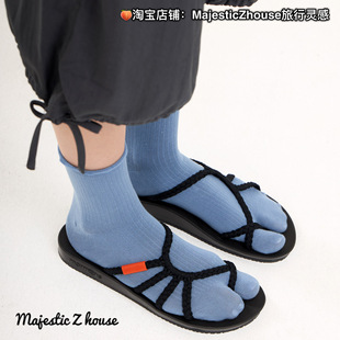 Marmoris#泰国官方正品手工凉鞋TIDE夏天百搭波西米亚民族鞋网红