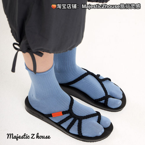 Marmoris#泰国官方正品手工凉鞋TIDE夏天百搭波西米亚民族鞋网红