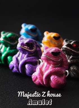 MajesticZhouse#Amulet泰国符管手链MasterMadeLunarEclipseFrog