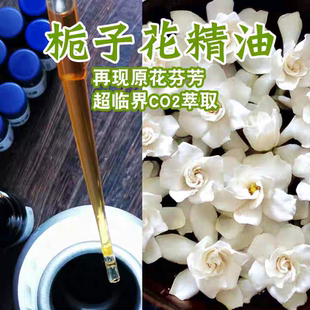 天然栀子花精油 超临界CO2萃取 纯单方香薰芳疗护肤调香 芳香清香