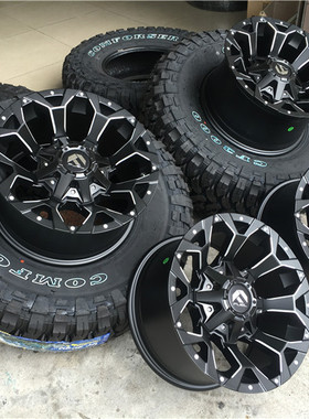 16 17 18寸牧马人霸道坦克域虎帕杰H9皮卡越野BJ40L FUEL负值轮毂