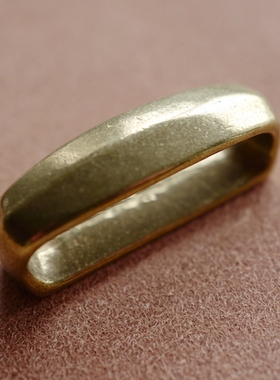 日本进口 皮带圈 黄铜制皮带环30MM 35MM 40MM（古铜/铜/黑色）