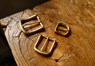 黄铜抛光 厚重 进口 40mm 实心 rrl风格 意大利 皮带针扣