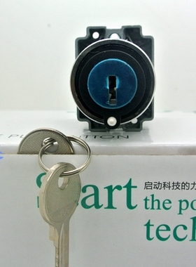 科耐达KNDELE按钮/开关 钥匙选择按钮开关 三档LA167-B2-BG33