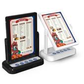 骄铃茶楼餐厅无线呼叫器咖啡厅桌面服务铃彩灯台卡服务铃 呼叫器