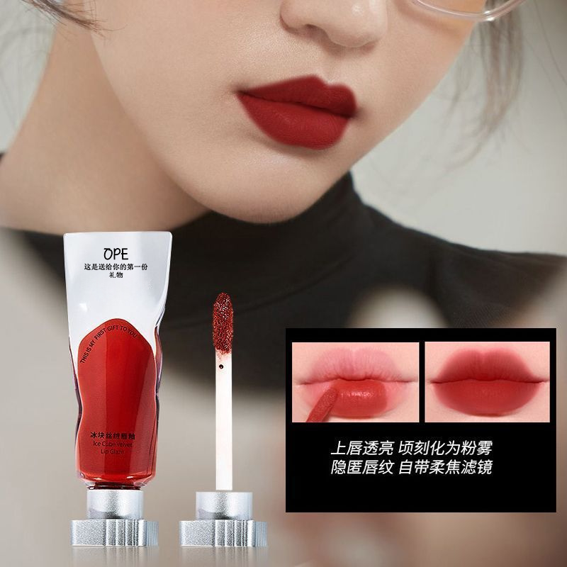 OPE冰块丝绒唇釉哑光雾面持久唇彩/唇蜜/唇釉/唇