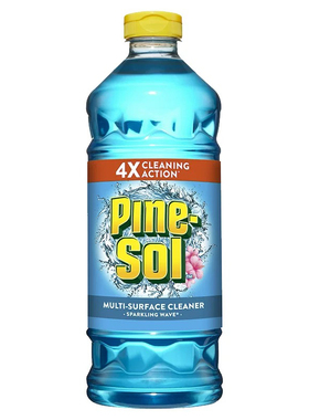 美国进口高乐氏Clorox派素Pine-Sol多用途清洁剂蓝色海洋香1.41L