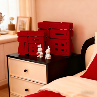 2026马年春节过年装饰灯笼立体福字商场店铺班级教室元旦场景布置