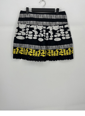 夏款 撤柜品牌 玛D琳系列 黑白色经典款减龄百搭半身裙女 3771